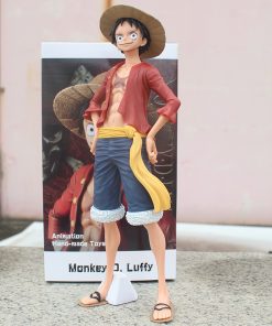 Alternative view of Monkey D Luffy 28cm with interchangeable face | One Piece