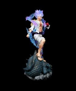 Alternative view of Luffy Gear 5 Figurine with Light | One Piece