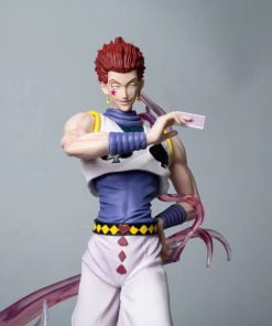 Alternative view of Hisoka PVC Figurine (interchangeable head and hand) | Hunter x Hunter