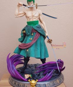 High Quality Zoro 35CM (Interchangeable Head) | One Piece Pirate