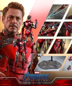 Avengers End Game: Iron Man Mark 85 LXXXV Battle Damaged Hot Toys MMS543D33