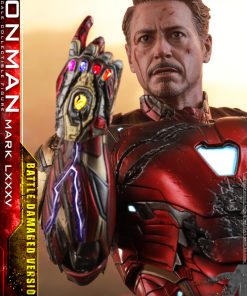 Avengers End Game: Iron Man Mark 85 LXXXV Battle Damaged Hot Toys MMS543D33 - Image 4