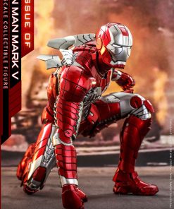 Alternative view of Hot Toys Iron Man 2 - Mark V 1/6th Scale Action Figure (Reissue)
