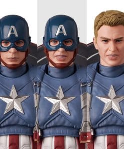 MAFEX Captain America head sculpts