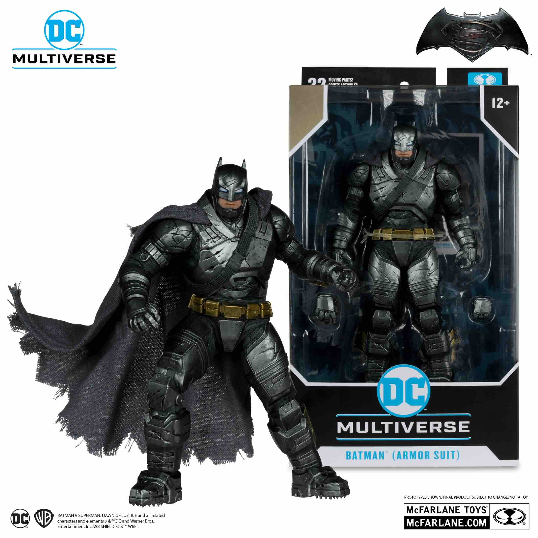 Batman v Superman Action Figure Box