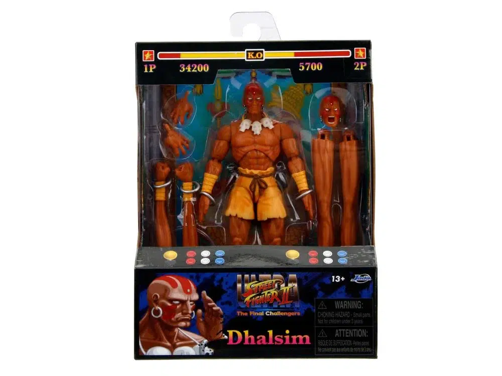 Dhalsim Action Figure Box