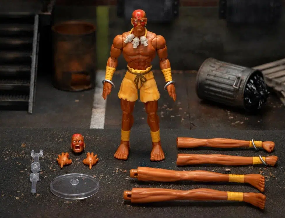 Dhalsim Action Figure Accessories