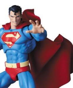 Hush Superman MAFEX posing.