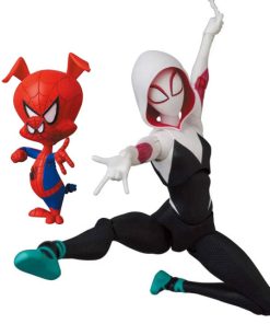 Spider-Man: Into The Spider-Verse MAFEX No.134 Spider-Gwen & Spider-Ham Action Figure Set
