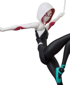 Spider-Man: Into The Spider-Verse MAFEX No.134 Spider-Gwen & Spider-Ham Action Figure Set - Image 3