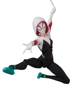 Alternative view of Spider-Man: Into The Spider-Verse MAFEX No.134 Spider-Gwen & Spider-Ham Action Figure Set