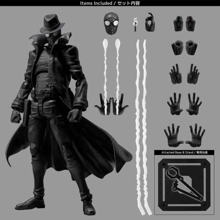 Spider-Man Noir Action Figure accessories