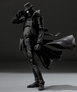 Spider-Man: Into the Spider-Verse SV-Action Spider-Man Noir Action Figure - Image 6