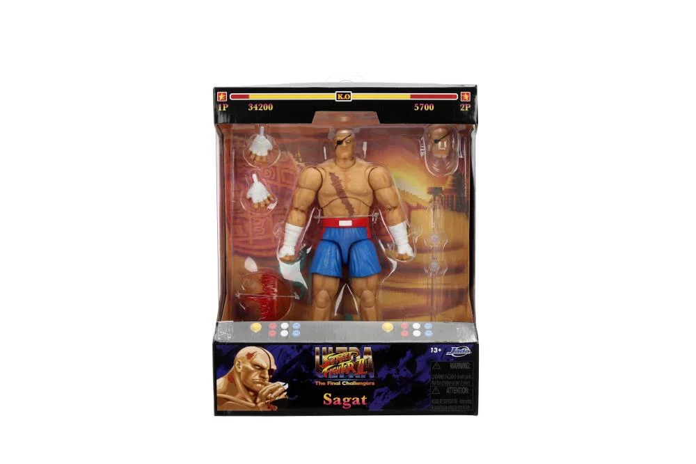 Ultra Street Fighter II: The Final Challenger Sagat 1/12 Action Figure - Image 14