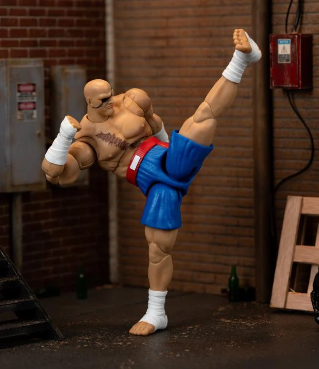 Ultra Street Fighter II: The Final Challenger Sagat 1/12 Action Figure - Image 6