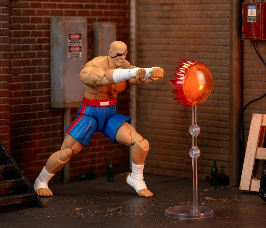 Ultra Street Fighter II: The Final Challenger Sagat 1/12 Action Figure - Image 2