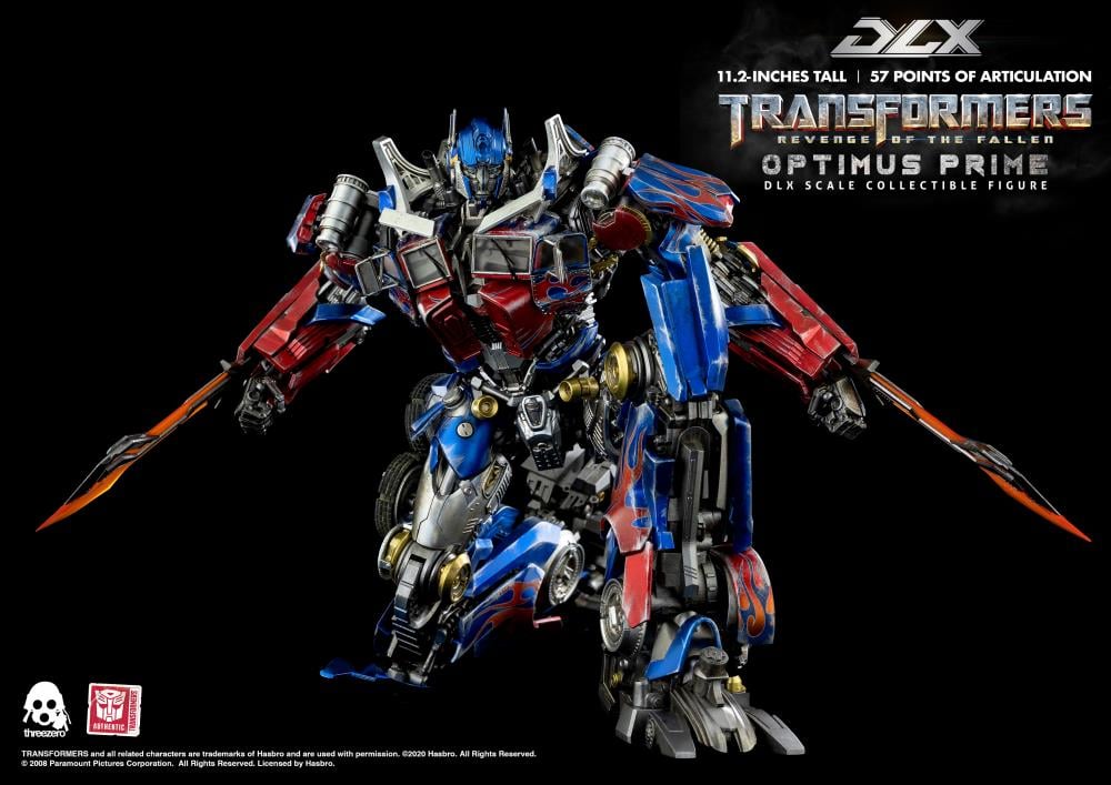 Transformers: Revenge of the Fallen DLX Scale Collectible Series Optimus Prime - Image 9