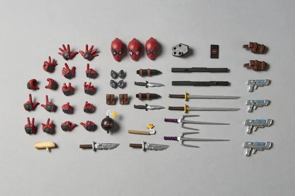Amazing Yamaguchi Revoltech Deadpool (Ver. 2.5) Action Figure - Image 14