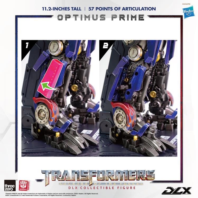 Transformers: Revenge of the Fallen DLX Scale Collectible Series Optimus Prime - Image 24