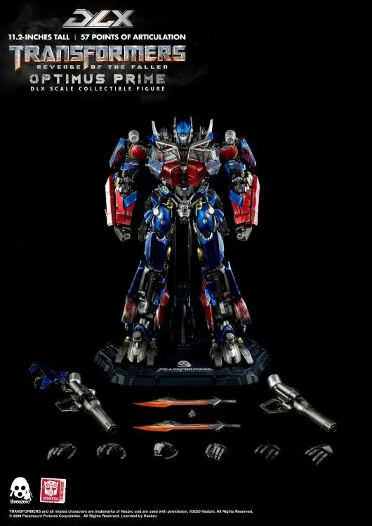 Transformers: Revenge of the Fallen DLX Scale Collectible Series Optimus Prime - Image 6