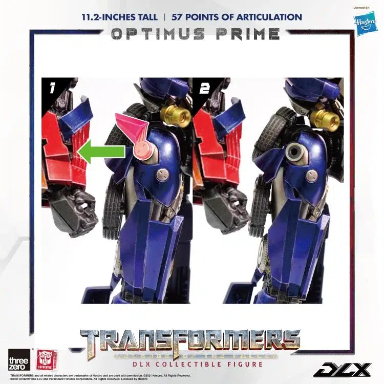 Transformers: Revenge of the Fallen DLX Scale Collectible Series Optimus Prime - Image 28