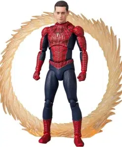 Spider-Man: No Way Home MAFEX No.241 - Friendly Neighborhood Spider-Man Action Figure - Image 3