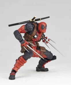 Amazing Yamaguchi Revoltech Deadpool (Ver. 2.5) Action Figure - Image 9