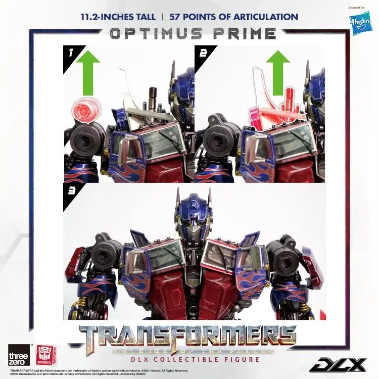 Transformers: Revenge of the Fallen DLX Scale Collectible Series Optimus Prime - Image 20