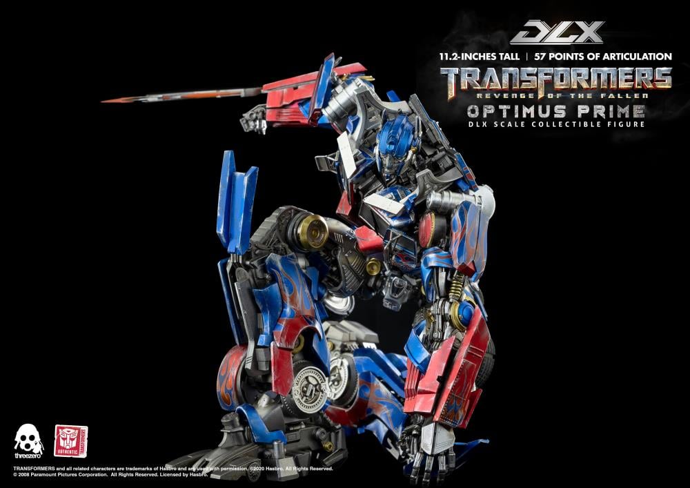 Transformers: Revenge of the Fallen DLX Scale Collectible Series Optimus Prime - Image 8