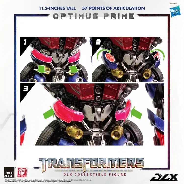 Transformers: Revenge of the Fallen DLX Scale Collectible Series Optimus Prime - Image 25