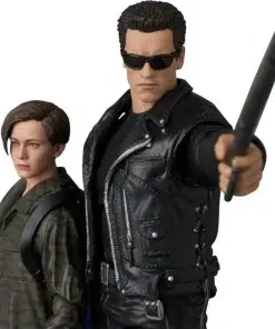 Terminator 2: Judgement Day MAFEX No.280 T-800 (T2 Ver.) and John Connor Action Figure Two-Pack - Image 11