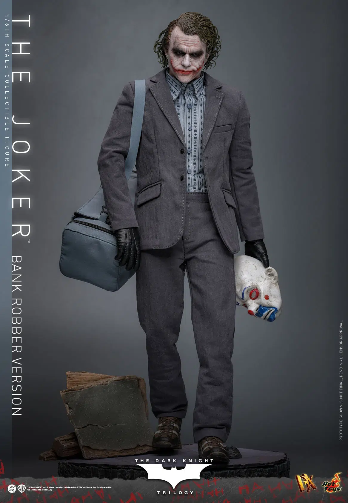 The Joker (Bank Robber Version) DX50 1/6th Scale Collectible Figure - Image 6