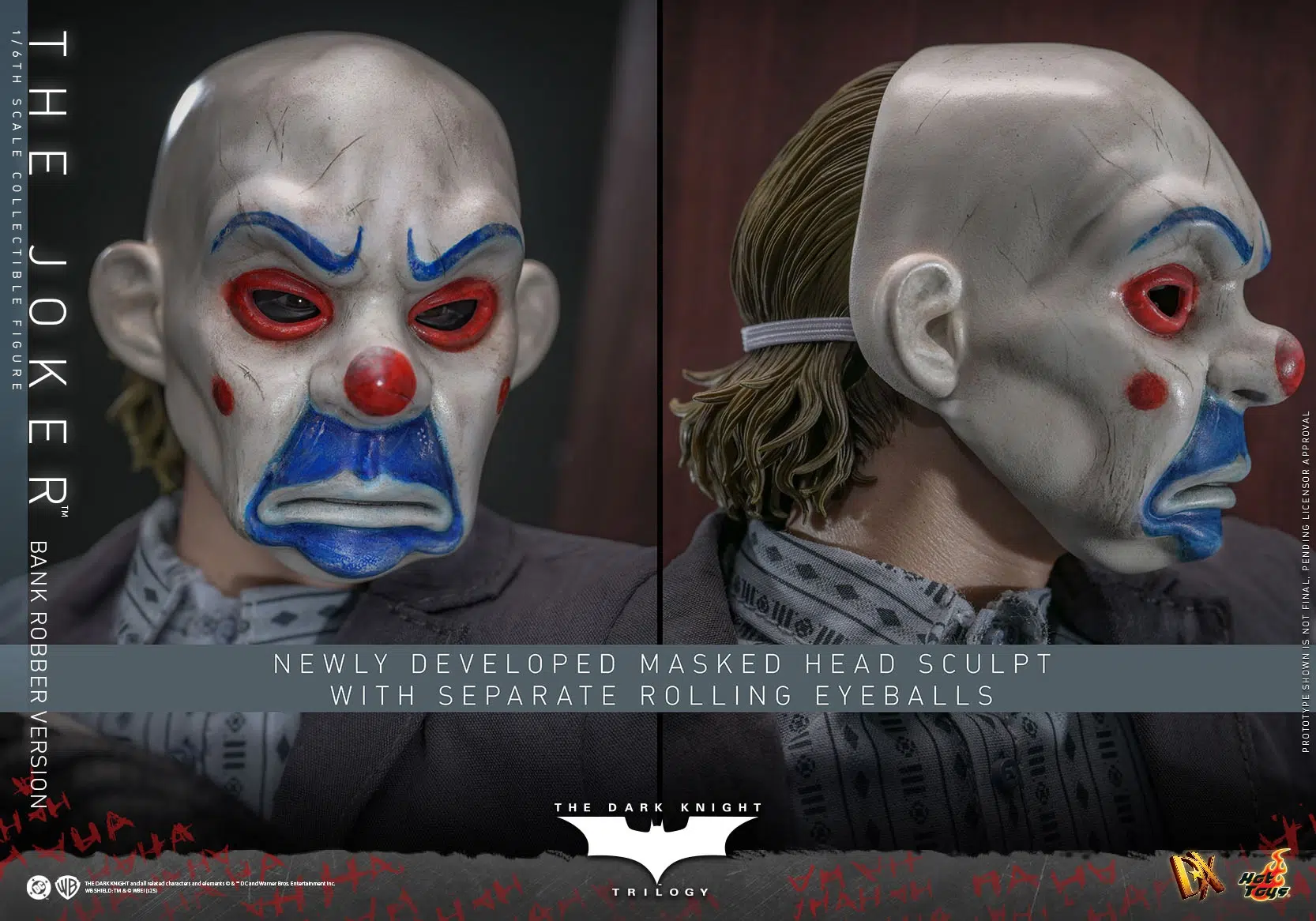 The Joker (Bank Robber Version) DX50 1/6th Scale Collectible Figure - Image 17