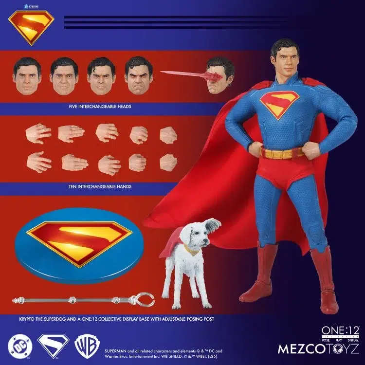 Superman (2025) One:12 Collective Superman Action Figure - Image 13