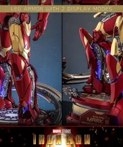 Iron Man Mark III (Armor Suit Up Version) 1/6th Scale Collectible Figure - Image 3