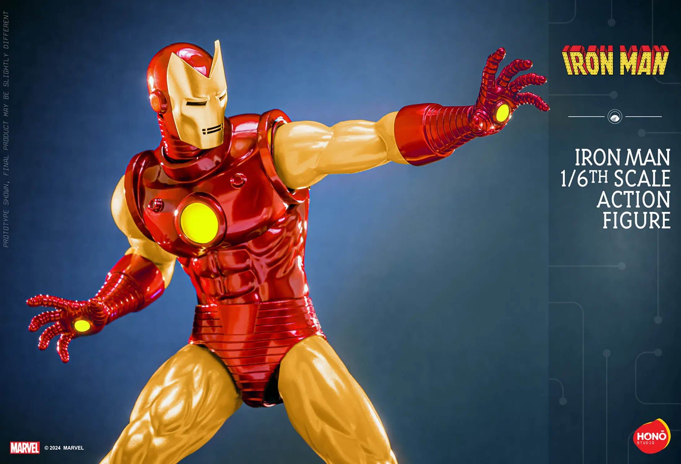 Hot Toys Hono Studio 1/6 HS05 Iron Man Comic Version - Image 14