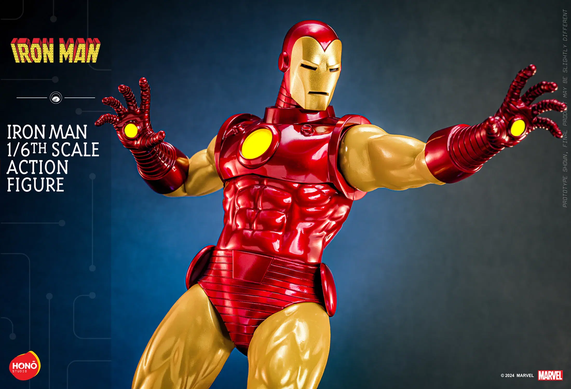 Hot Toys Hono Studio 1/6 HS05 Iron Man Comic Version - Image 15