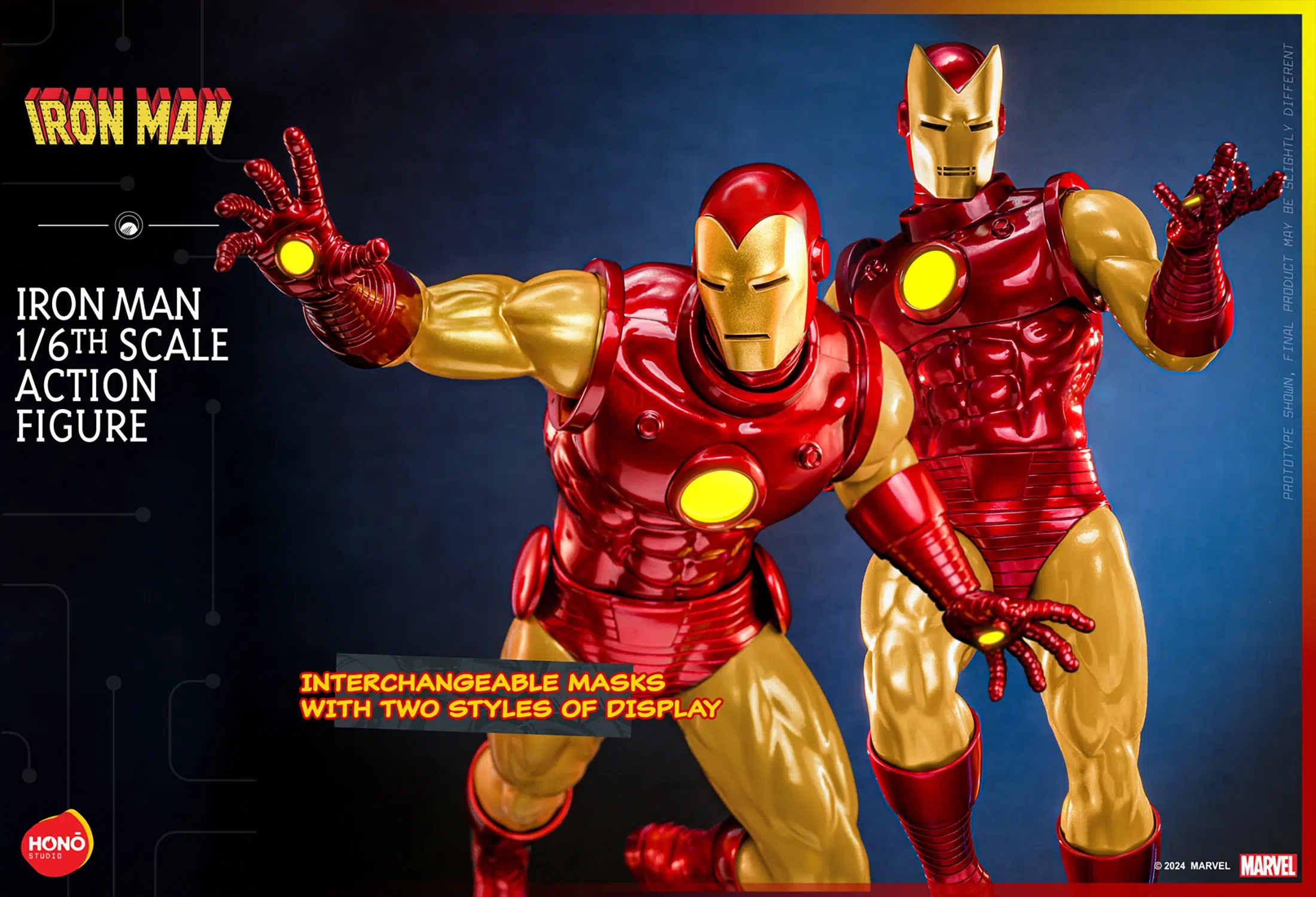 Hot Toys Hono Studio 1/6 HS05 Iron Man Comic Version - Image 18