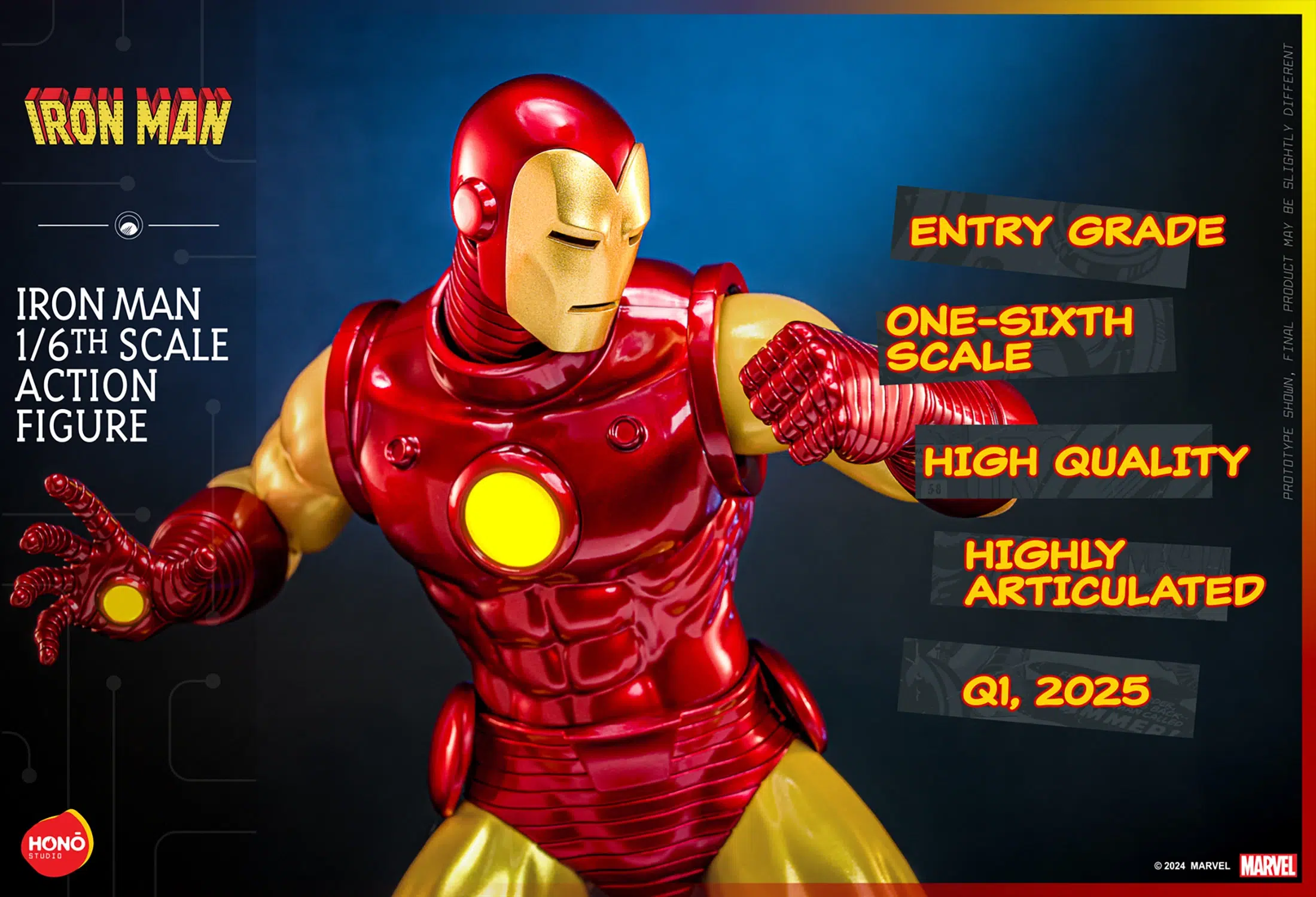 Hot Toys Hono Studio 1/6 HS05 Iron Man Comic Version - Image 22
