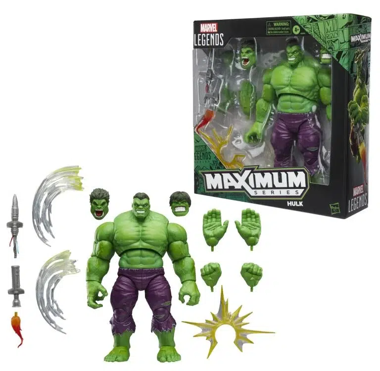 Marvel Legends Maximum Series Deluxe Hulk Action Figure - Image 13