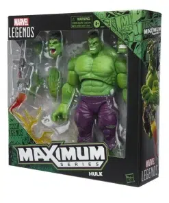 Marvel Legends Maximum Series Deluxe Hulk Action Figure - Image 15