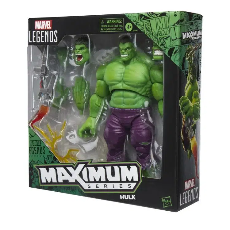 Marvel Legends Maximum Series Deluxe Hulk Action Figure - Image 15