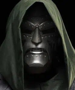 Alternative view of Marvel Legends Doctor Doom Helmet with Hood Replica