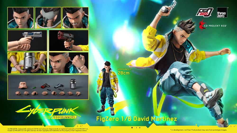 Cyberpunk: Edgerunners FigZero David Martinez 1/6 Scale Figure - Image 14