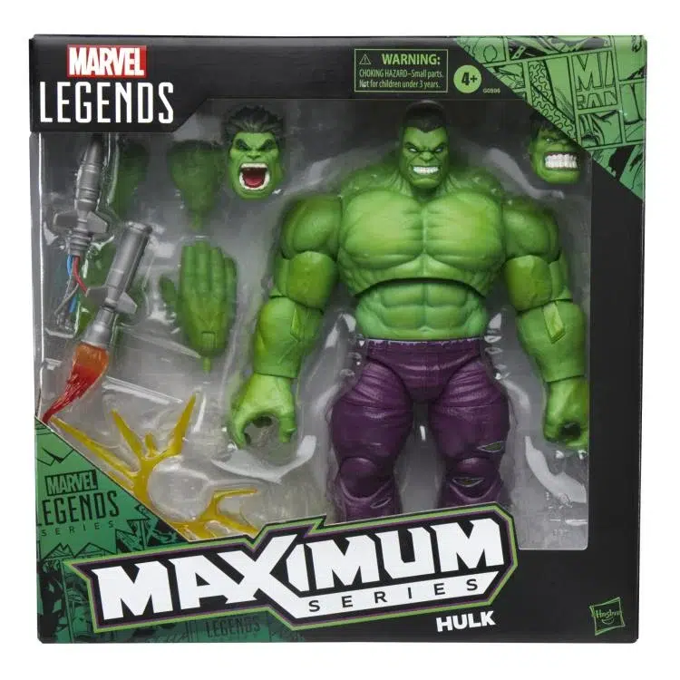 Marvel Legends Maximum Series Deluxe Hulk Action Figure - Image 14