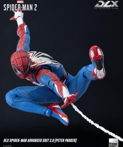 Marvel's Spider-Man 2 DLX Spider-Man Advanced Suit 2.0 (Peter Parker) Action Figure - Image 9