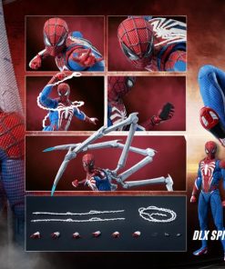 Marvel's Spider-Man 2 DLX Spider-Man Advanced Suit 2.0 (Peter Parker) Action Figure - Image 14