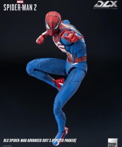 Marvel's Spider-Man 2 DLX Spider-Man Advanced Suit 2.0 (Peter Parker) Action Figure - Image 7