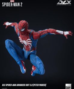 Marvel's Spider-Man 2 DLX Spider-Man Advanced Suit 2.0 (Peter Parker) Action Figure - Image 5