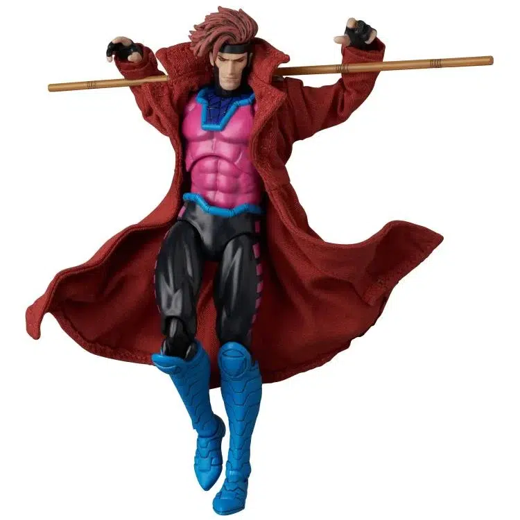 Marvel Comics MAFEX No.287 Gambit (Comic Variant Ver.) Action Figure - Image 7